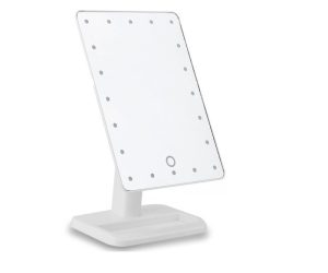 Touch Screen LED Light Make Up Mirror White