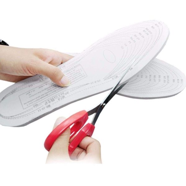 5mm Deluxe Memory Foam Shoe Insoles, 36-45cm - Image 2