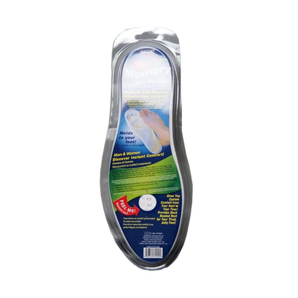 5mm Deluxe Memory Foam Shoe Insoles, 36-45cm - Image 3