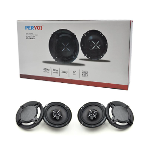 16cm (6.3`) 3-Way Mega Bass Coaxial Speakers