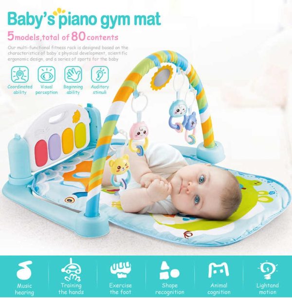 Baby Piano Activity Gym Developing Mat - Image 2