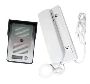 Intercom system doorbell with unlock function RL