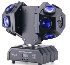 Super beam LED moving head laser light 12 x 10W