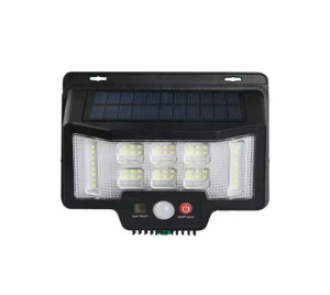 White Solar Powered Sensor Wall Light