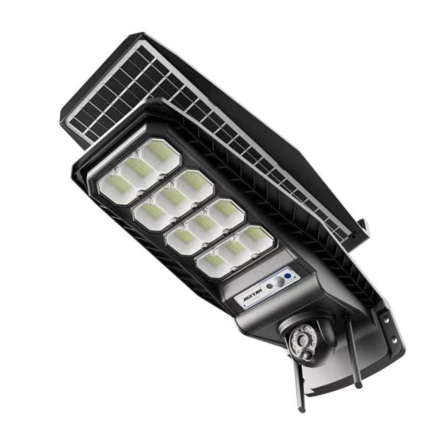 Solar street light with camera