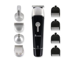 Surker 5 in 1 Rechargeable Beard Trimmer & Waterproof Epilator