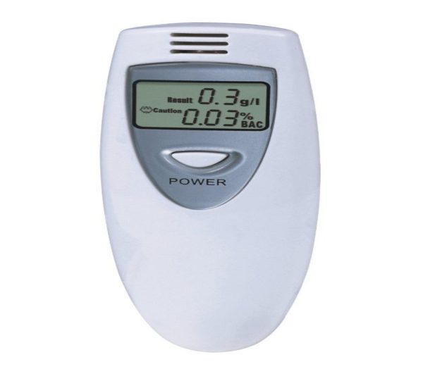 Digital breathalyzer alcohol tester