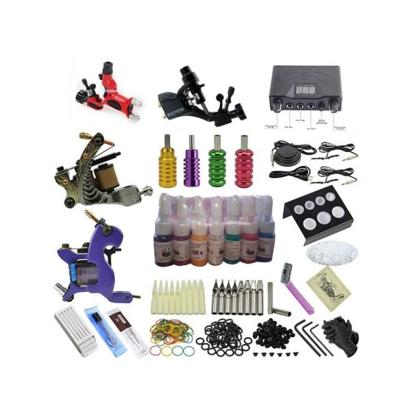 Tattoo Pro Kit 4 With 4 Machines and Carry Case - Image 2
