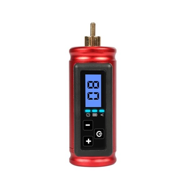 Wireless Tattoo Power Supply RCA Jack 1500mah