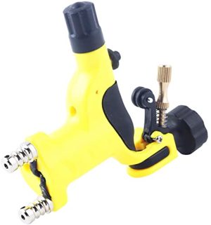 Professional Dragonfly Rotary Motor Tattoo Machine Gun Liner Shader (Yellow)