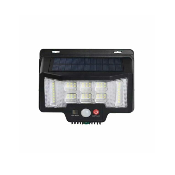 RGB Solar Powered Sensor Wall Light