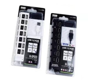 USB Hub 7 port USB switch indicator