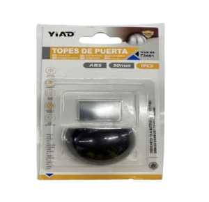 Door Stop With Black Rubber