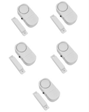 Window Door Entry Wireless Alarm System Pack Of 5