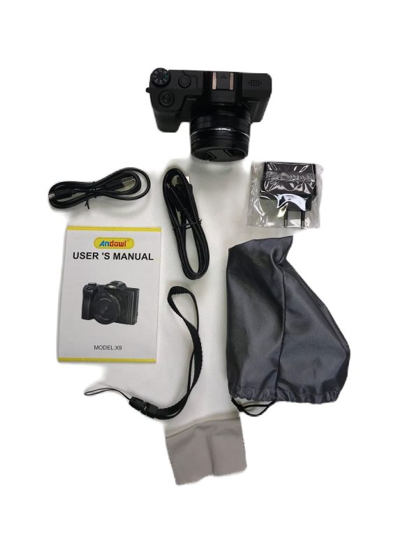 48MP 5K HD Smart Digital Camera, Ultra Clear 6 Axis Anti Shake, 16X Zoom, for Photography, with 3.5in IPS Screen - Image 5