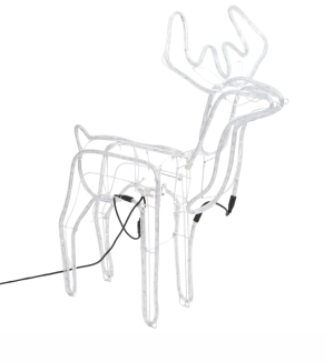 Fold Up RGB Reindeer Christmas Patio Light With Moving Head