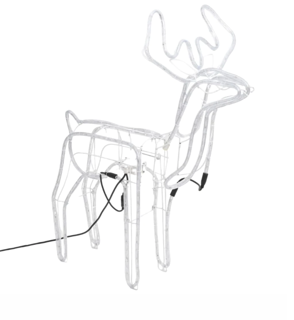 Fold Up RGB Reindeer Christmas Patio Light With Moving Head