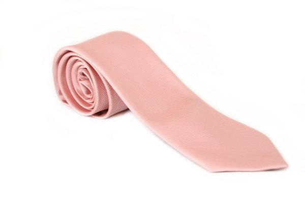 Sleek Neck Tie Pink