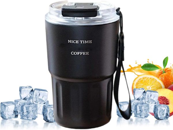360ml 2in1 Sitarayuri Insulated Travel Tumbler Vacuum Coffee Cup - Image 3