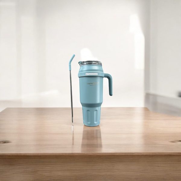 SITARAYURI 680ML DOUBLE WALLED TUMBLER - Light Blue - Image 3