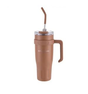 SITARAYURI 680ML DOUBLE WALLED TUMBLER - Brown