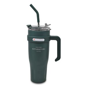 SITARAYURI 680ML DOUBLE WALLED TUMBLER - Olive Green