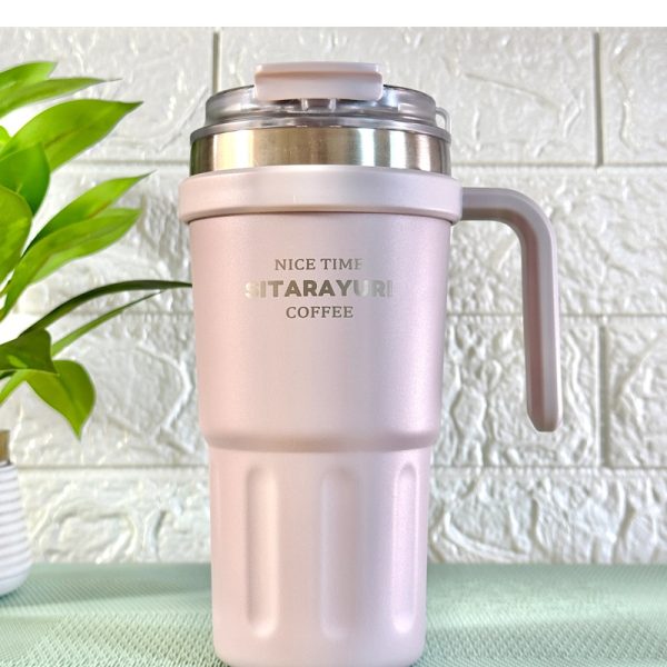 SITARAYURI 680ML DOUBLE WALLED TUMBLER - Pink - Image 4