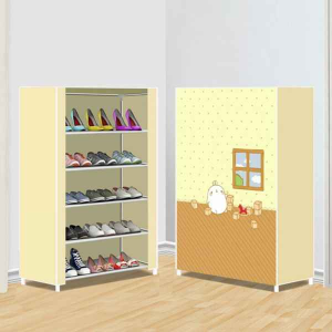 ASHCOMONLINE Plastic, Metal Shoe Rack