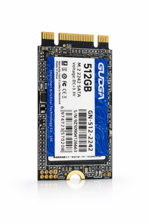 GUDGA 512GB M.2 2242 SATA SSD – Compact Internal Solid State Drive (GN-512-2242)